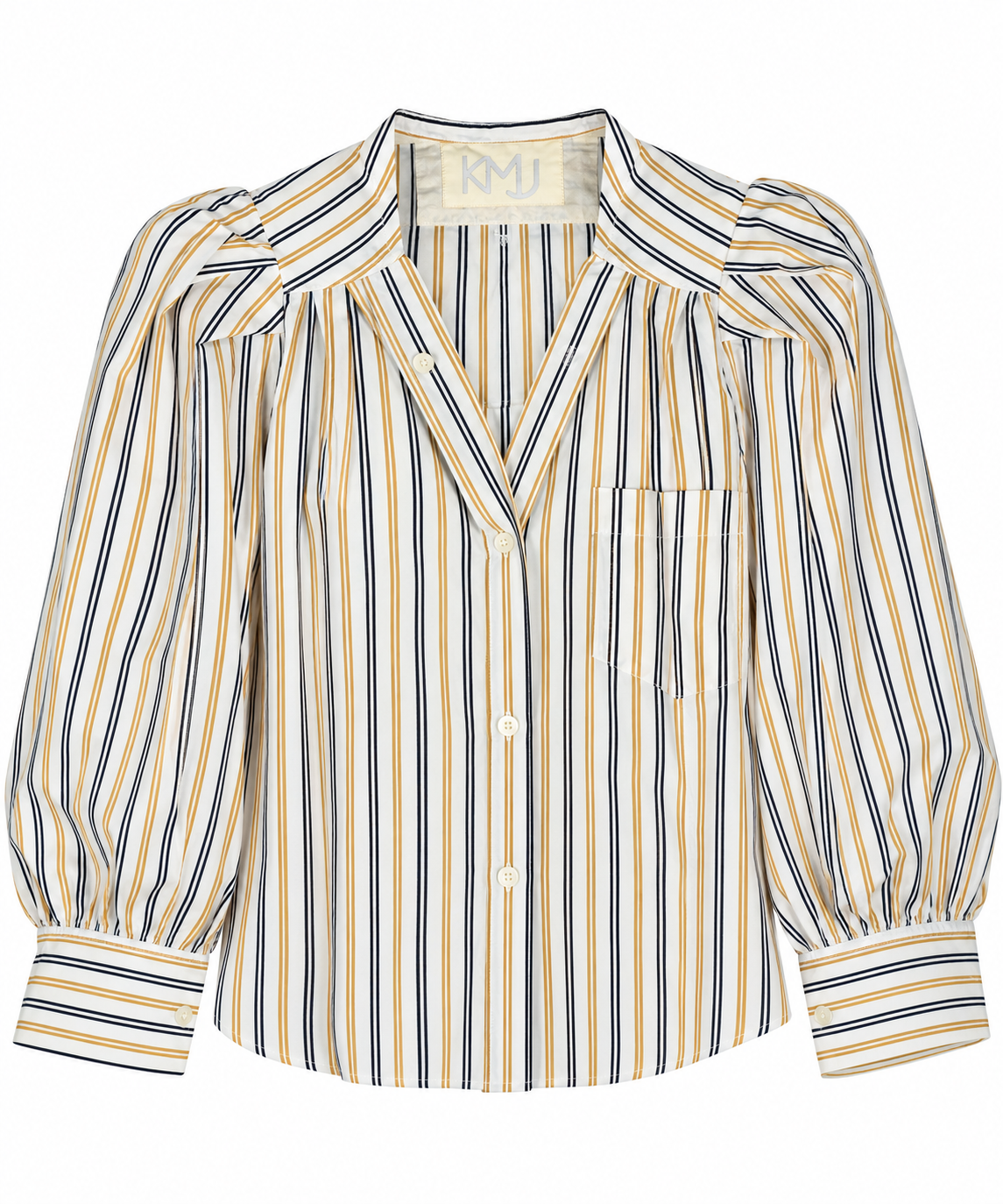 KMJ Bon Voyage Puff Sleeve Shirt