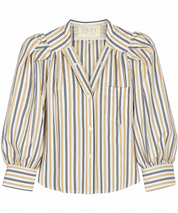 KMJ Bon Voyage Puff Sleeve Shirt