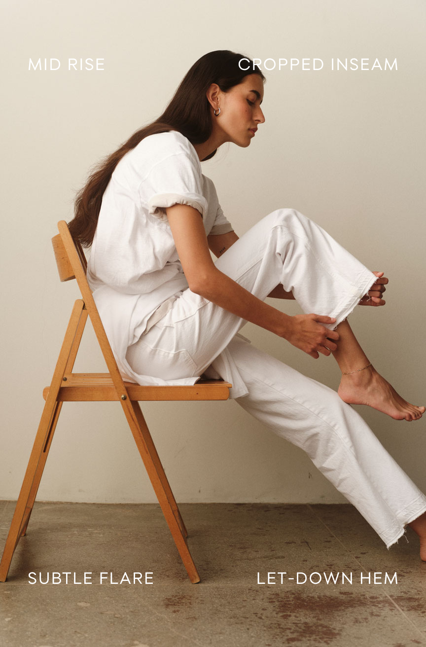 AMO Robbie Trouser in White