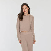 Cashmere Project Cropped Hoodie