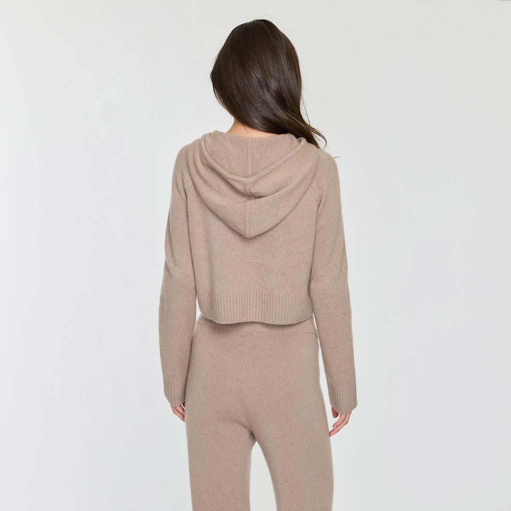 Cashmere Project Cropped Hoodie