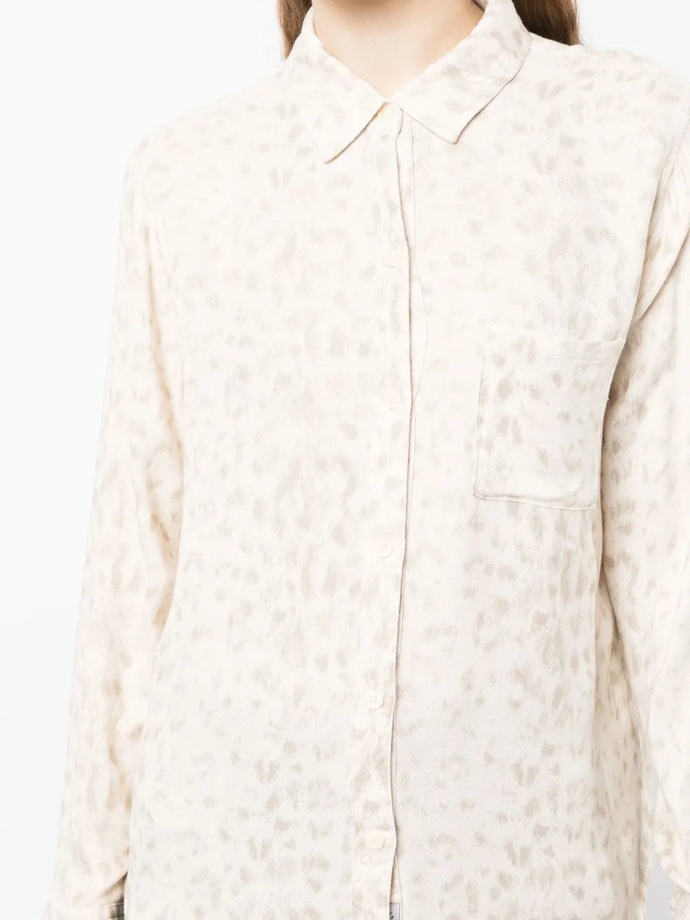 Rails Hunter Shirt in Ivory Ikat