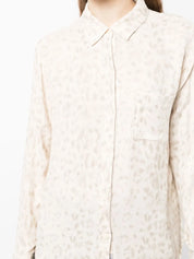 Rails Hunter Shirt in Ivory Ikat