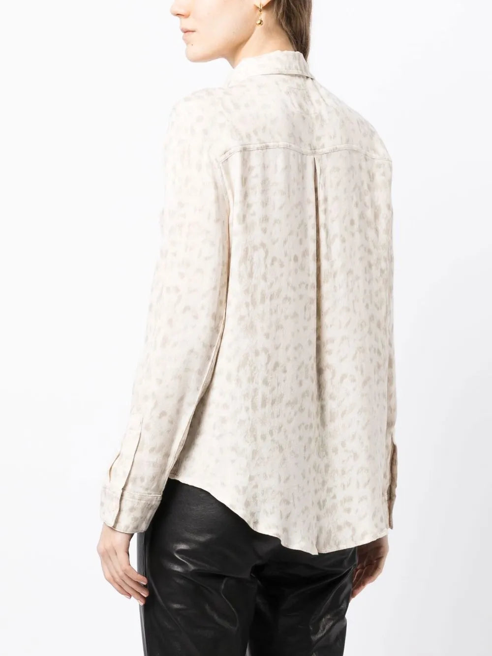 Rails Hunter Shirt in Ivory Ikat