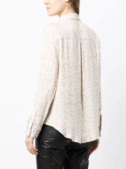 Rails Hunter Shirt in Ivory Ikat