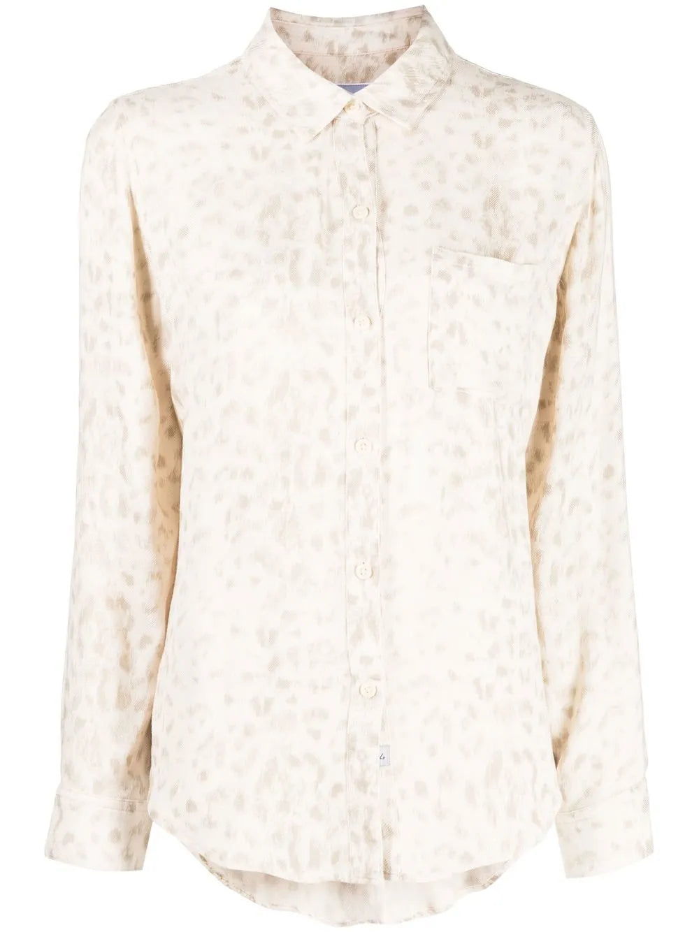 Rails Hunter Shirt in Ivory Ikat