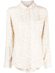 Rails Hunter Shirt in Ivory Ikat