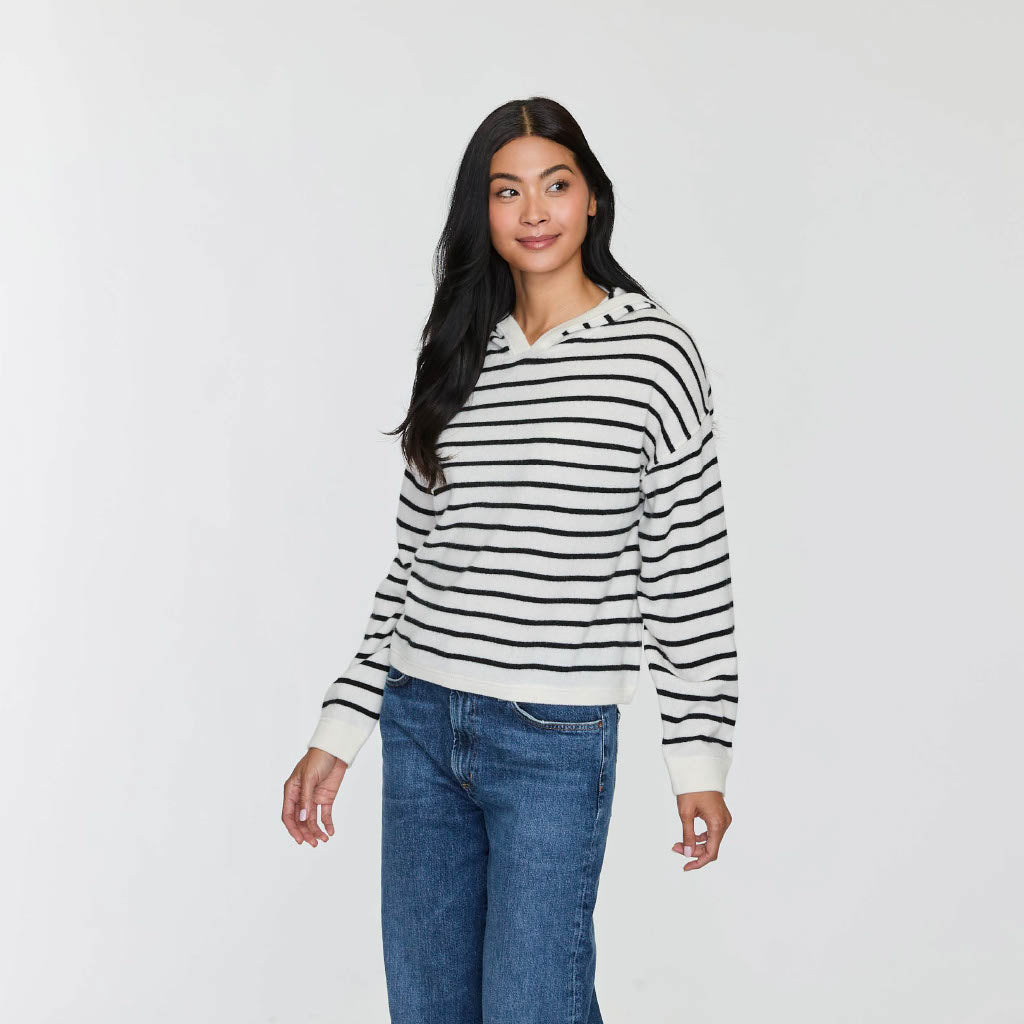 Cashmere Project Striped Hoodie