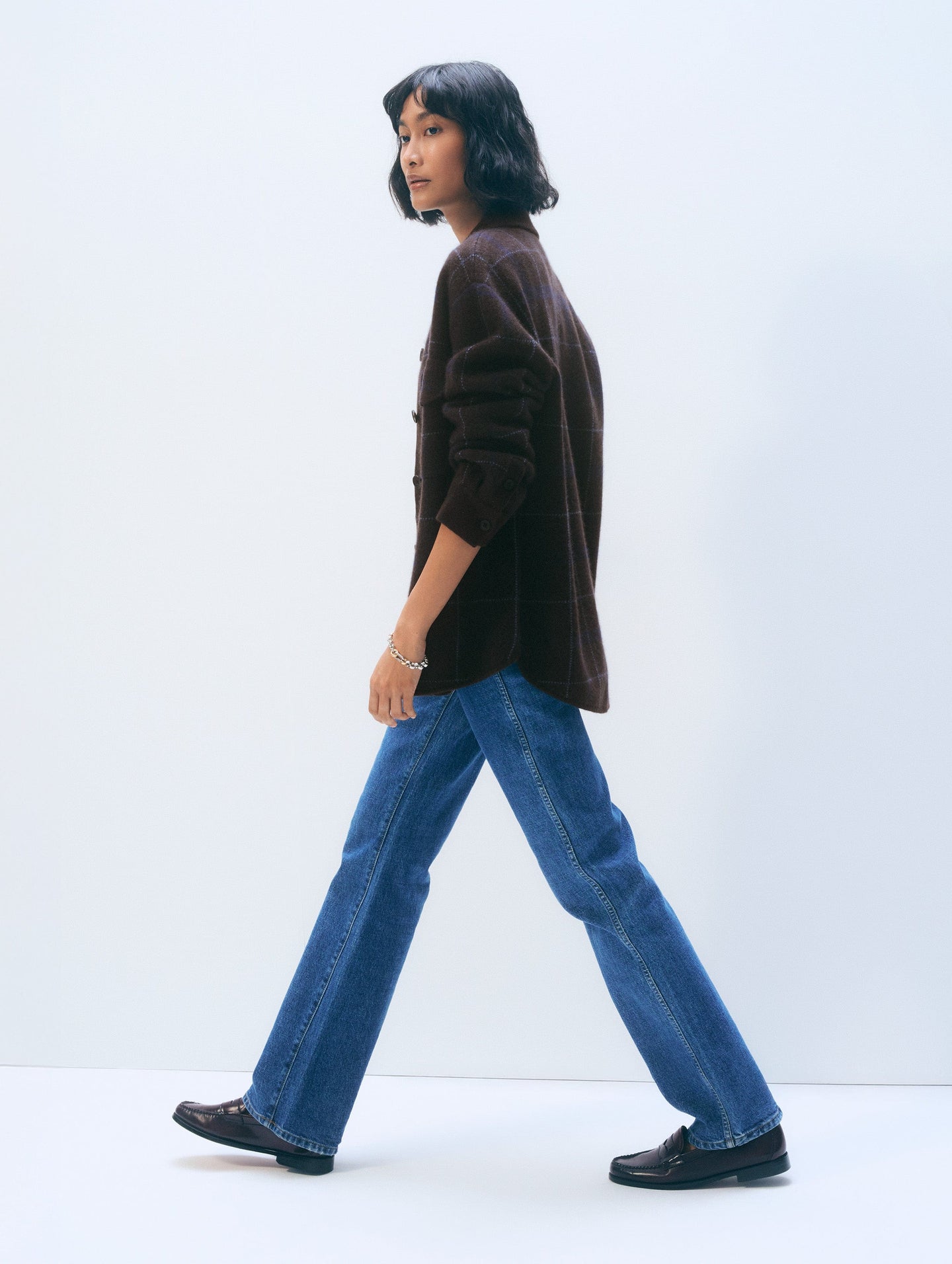 White + Warren Cashmere Luxe Button Down Shacket