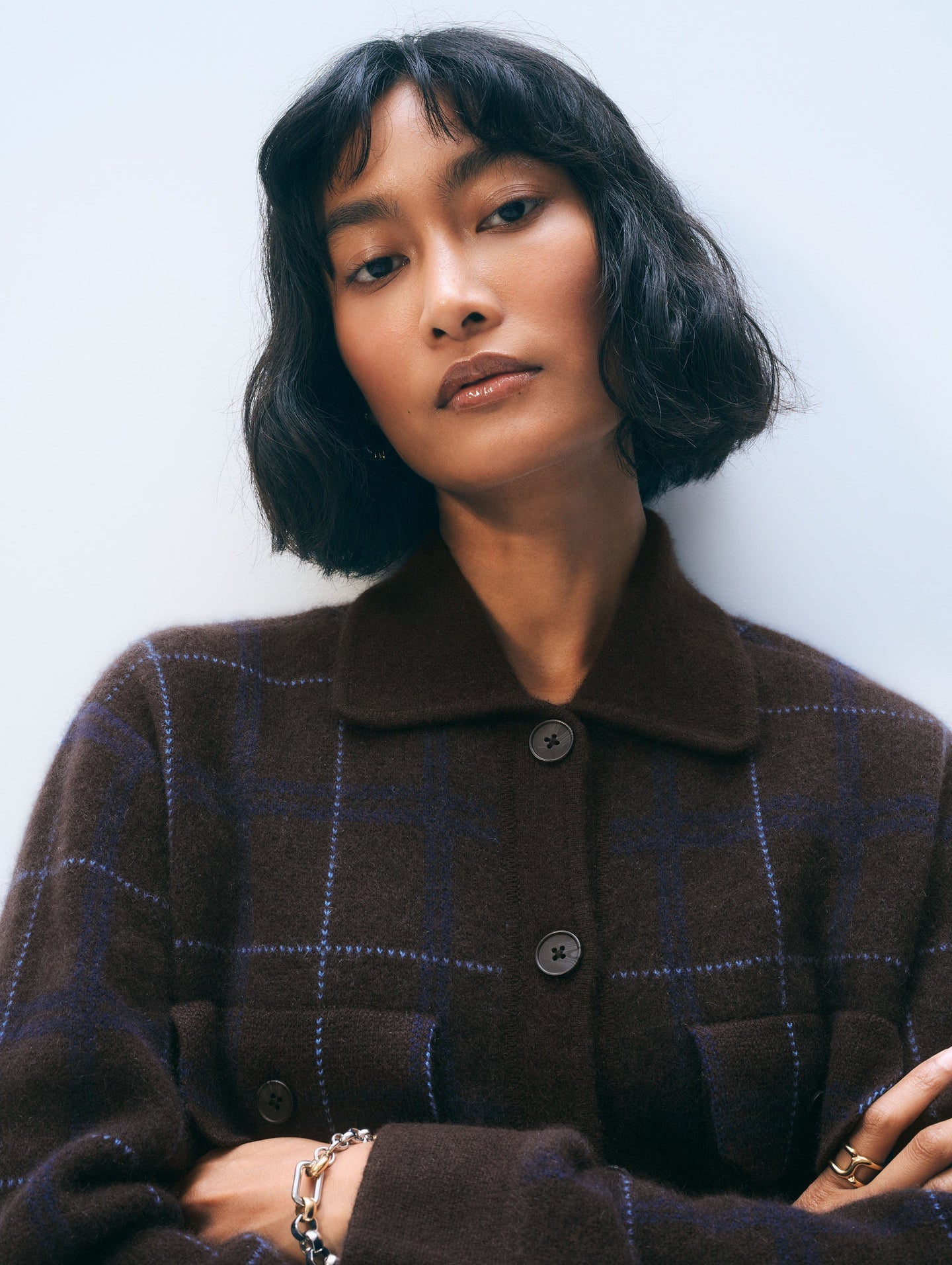 White + Warren Cashmere Luxe Button Down Shacket