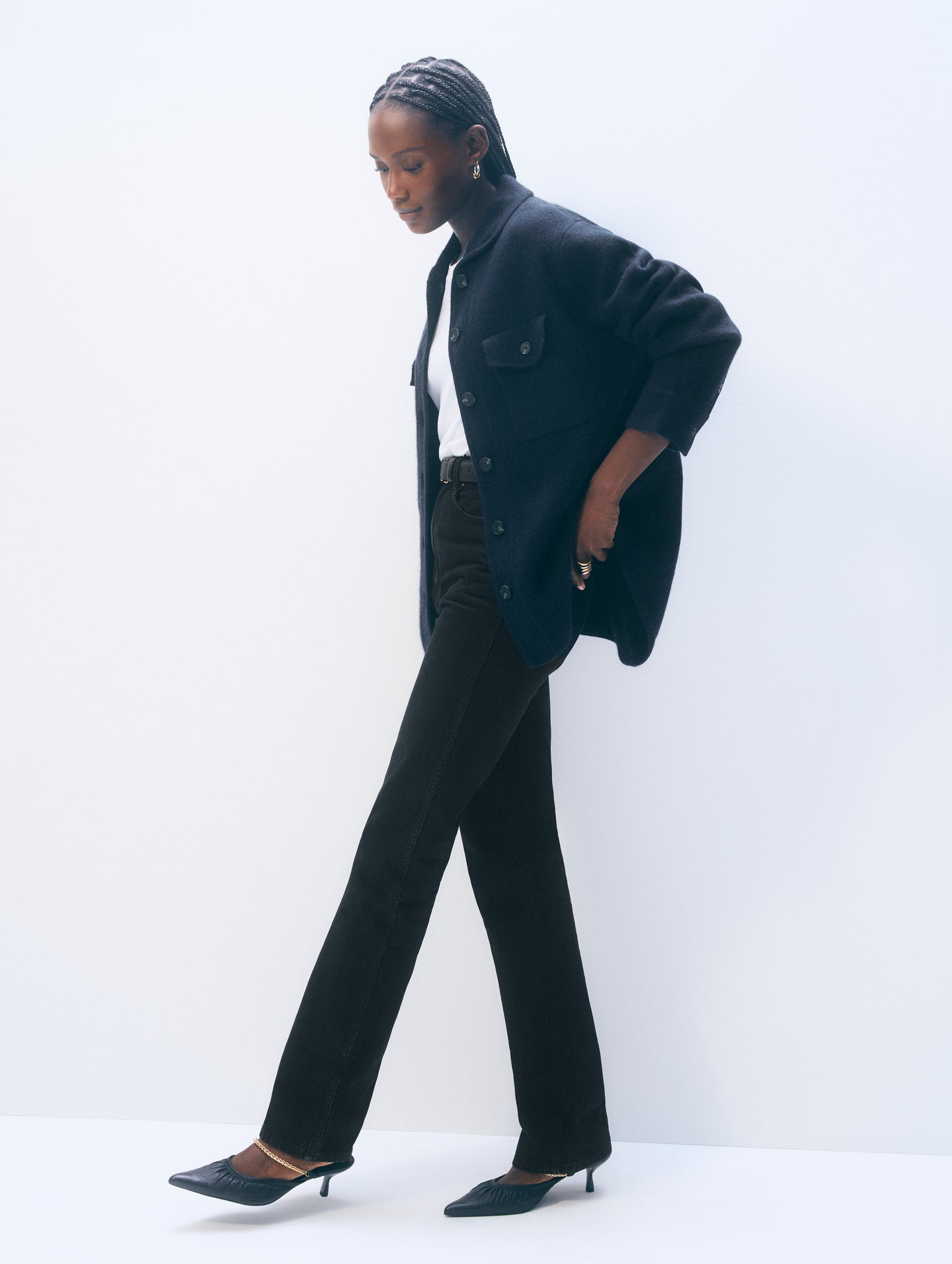 White + Warren Luxe Shacket