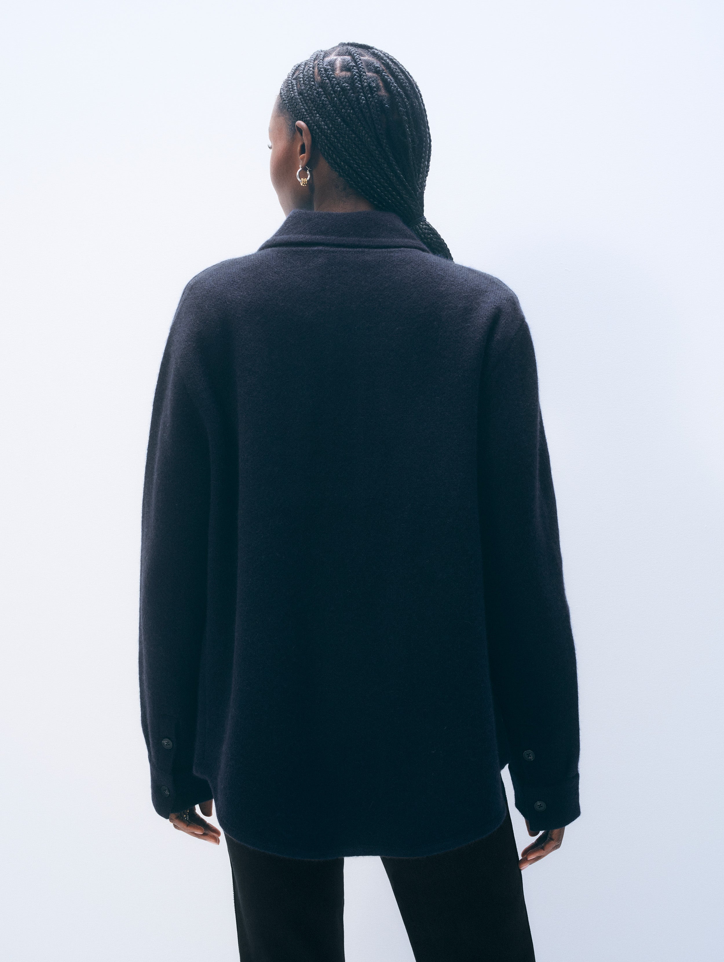 White + Warren Luxe Shacket