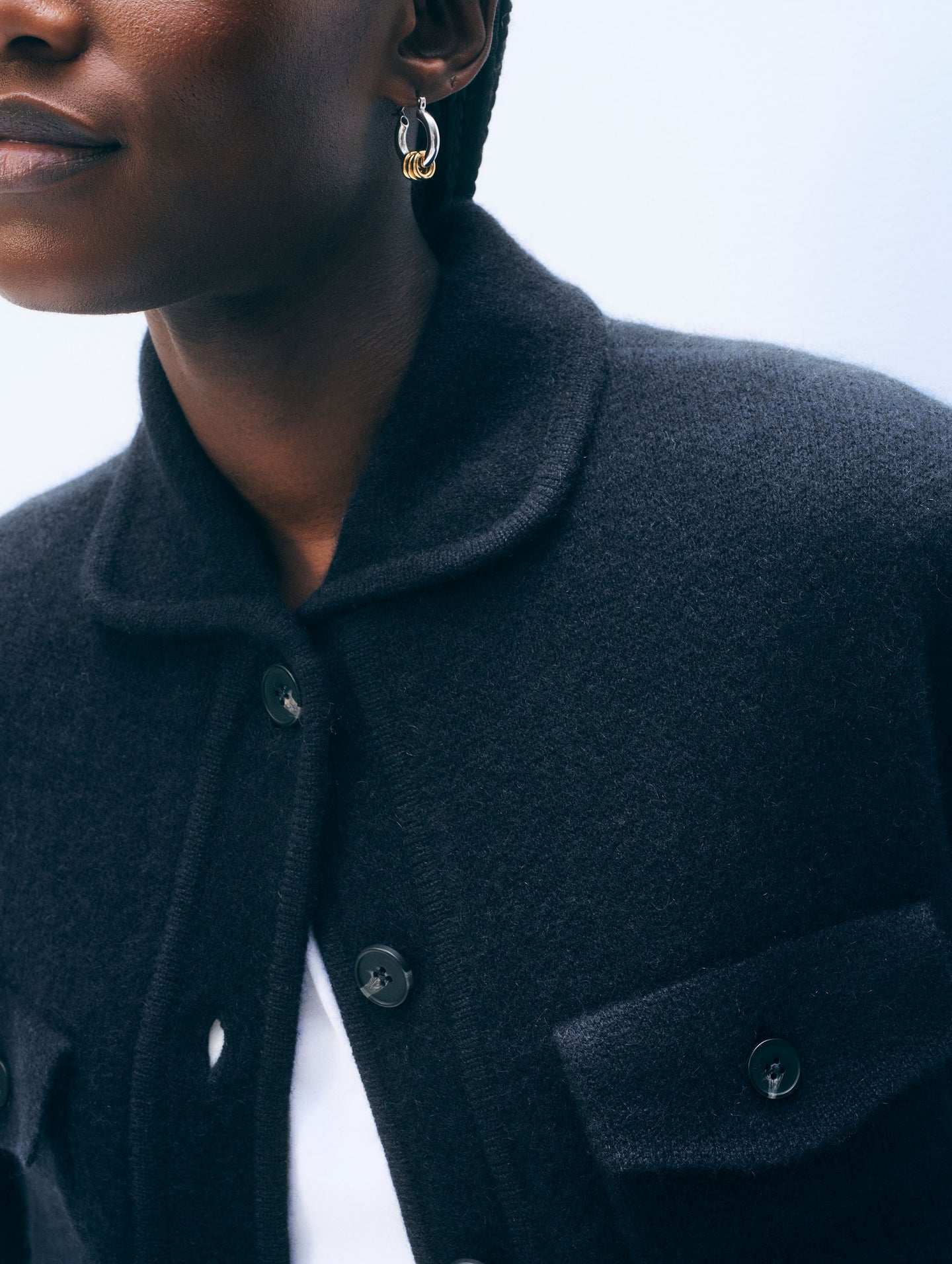 White + Warren Luxe Shacket