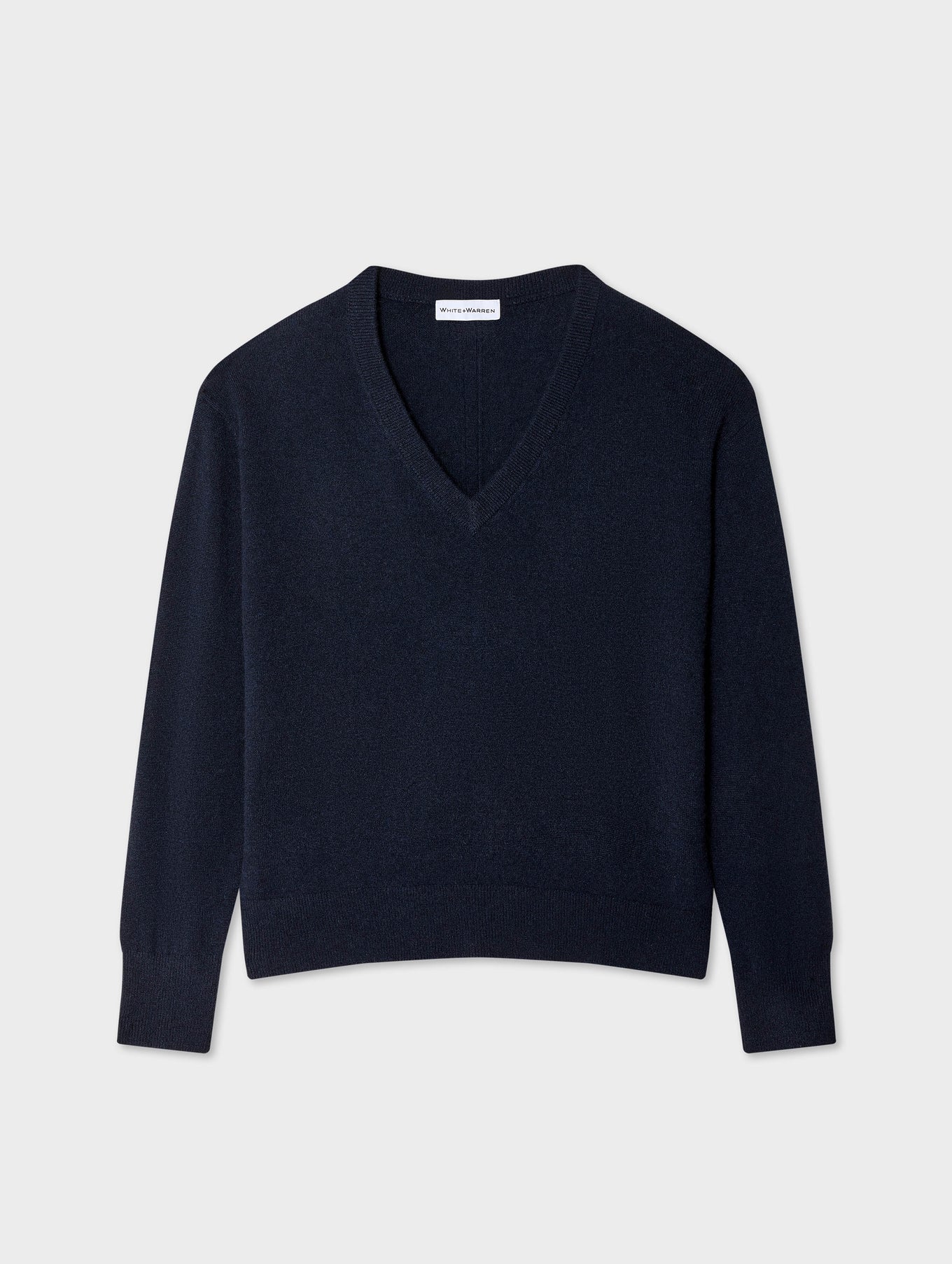 White + Warren Cashmere V-Neck