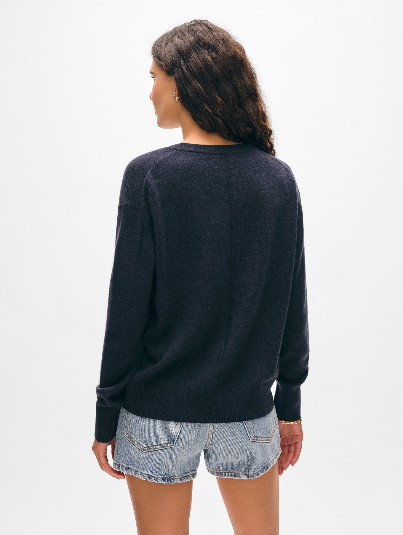 White + Warren Cashmere V-Neck