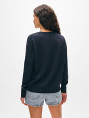 White + Warren Cashmere V-Neck