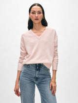 White + Warren Cashmere V-Neck