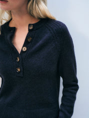 White + Warren Cashmere Luxe Henley