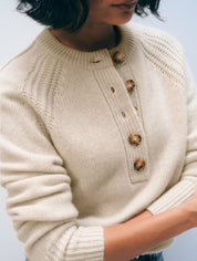White + Warren Cashmere Luxe Henley