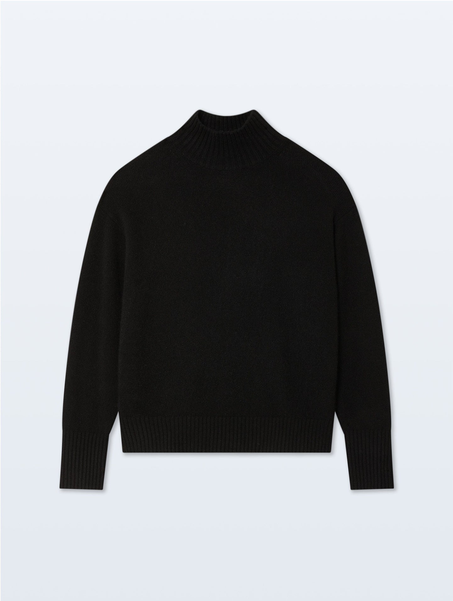 White + Warren Cashmere Oversized Standneck