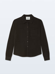 White + Warren Cashmere Button Shirt