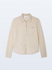 White + Warren Cashmere Button Shirt