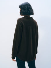 White + Warren Cashmere Button Shirt