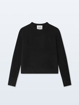 White + Warren Cashmere Waffle Sweatshirt