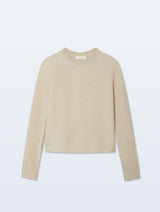 White + Warren Cashmere Waffle Sweatshirt