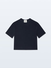 White + Warren Cashmere Waffle Mesh Tee