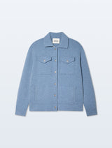 White + Warren Cashmere Blend Shirt Jacket