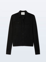 White + Warren Superfine Merino Wool Shirt