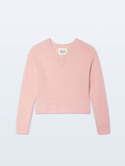 White + Warren Cashmere Featherweight V-Neck