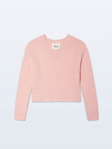 White + Warren Cashmere Featherweight V-Neck