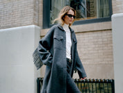 White + Warren Cashmere Blend Fringe Coat