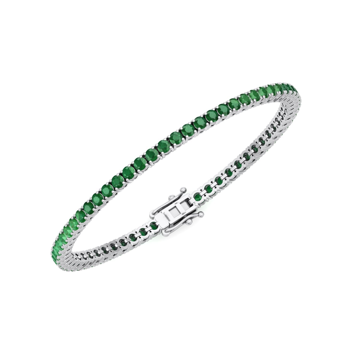 Emerald Tennis Bracelet