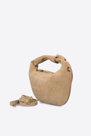 Italian Suede Tie Hobo