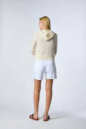 Kokun Cropped Zip Hoodie