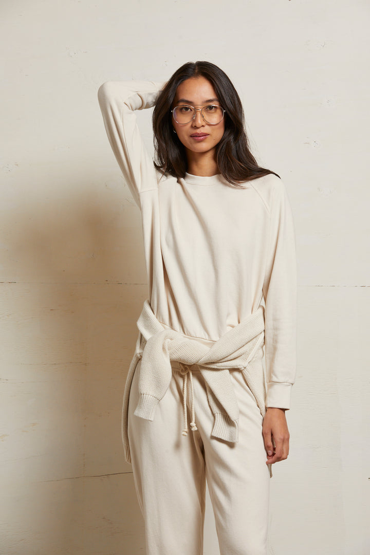 PerfectWhIteTee Palmer Beach Fleece Sweatshirt