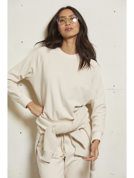 PerfectWhIteTee Palmer Beach Fleece Sweatshirt
