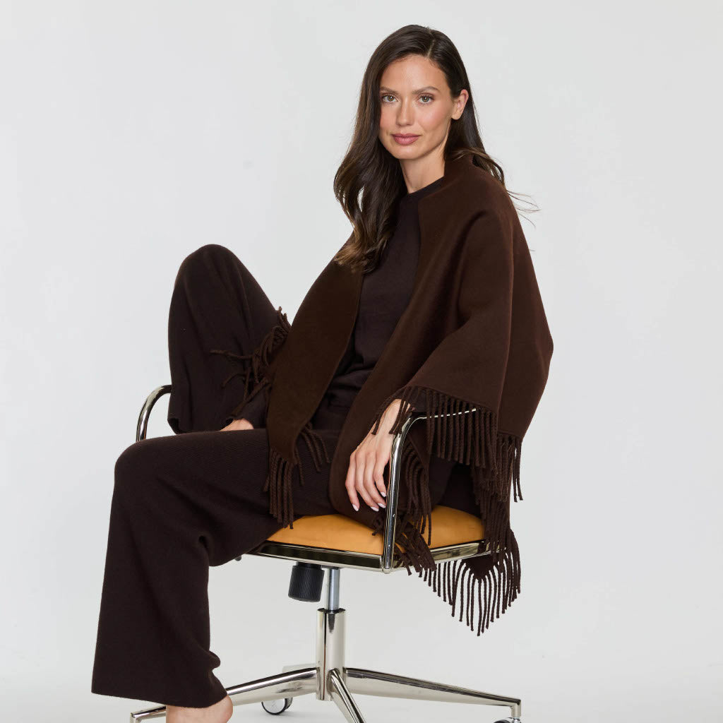 Cashmere Project Fringe Travel Wrap