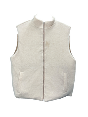 Italian Reversible Cashmere Vest