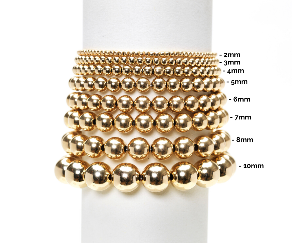 Karen Lazar Design 7mm Signature Bracelet in Yellow Gold