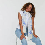 Cashmere Project Floral Printed Scarf