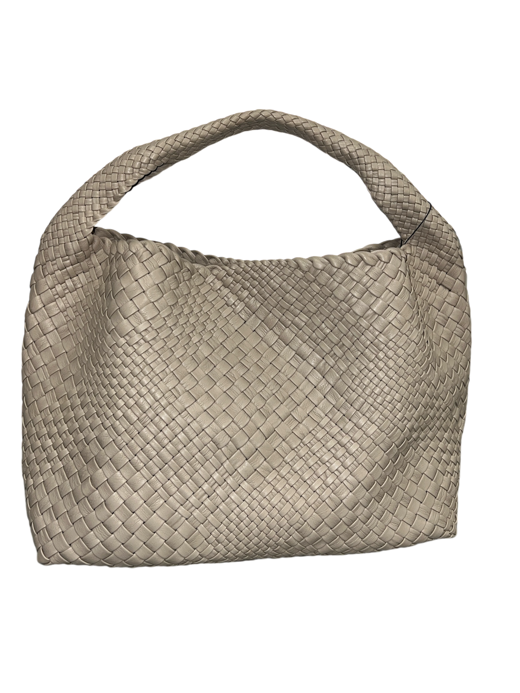 Italian Leather Large Handwoven Bag