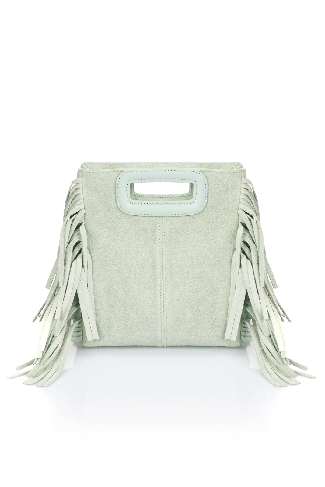 Italian Suede Fringe Handbag