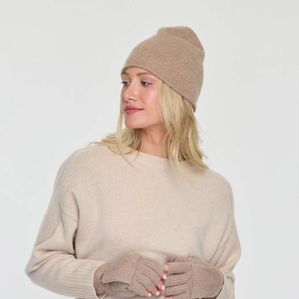 Cashmere Project Rolled Edge Hat