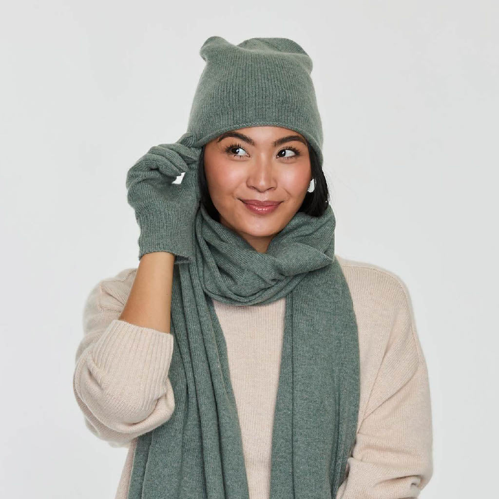 Cashmere Project Rolled Edge Hat