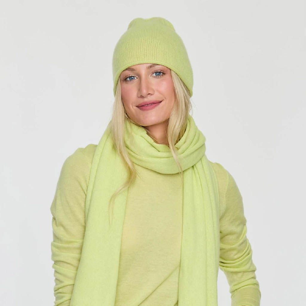 Cashmere Project Rolled Edge Hat