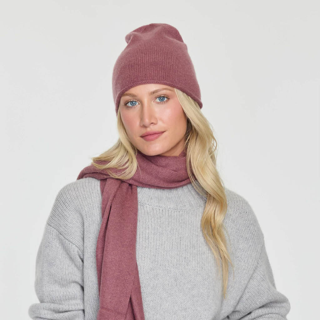 Cashmere Project Rolled Edge Hat
